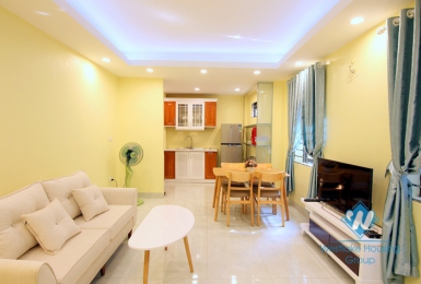 A new-finished beautiful 1 bedroom apartment with lake view for rent in Tay Ho District